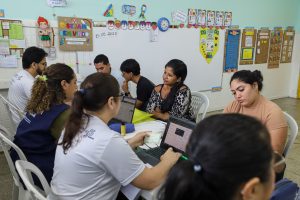 Ação da Defensoria no bairro Gilberto Mestrinho supera média de comparecimento e amplia acesso da comunidade aos serviços_FOTO Lucas Silva DPEAM