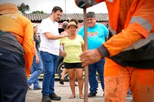 Prefeito Renato Junior solicita esclarecimentos da Águas de Manaus sobre danos à calçada de usuário no bairro São José Operário