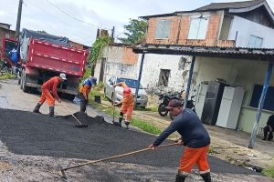 Prefeitura de Manaus intensifica recuperação asfáltica no bairro Parque 10 de Novembro 3