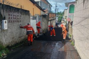 Prefeitura de Manaus leva recuperação asfáltica para beco no bairro Aleixo e reforça melhorias na mobilidade urbana 6